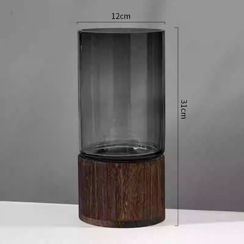 Vase en verre – touche artistique