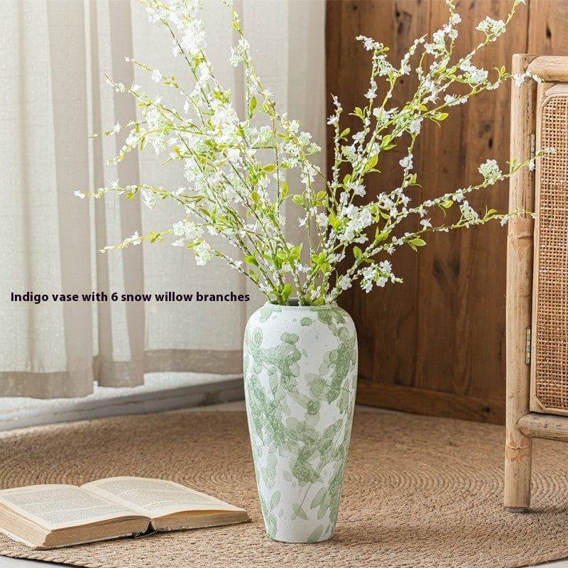 Vase haut coloré en céramique - Élégance pour déco sublime