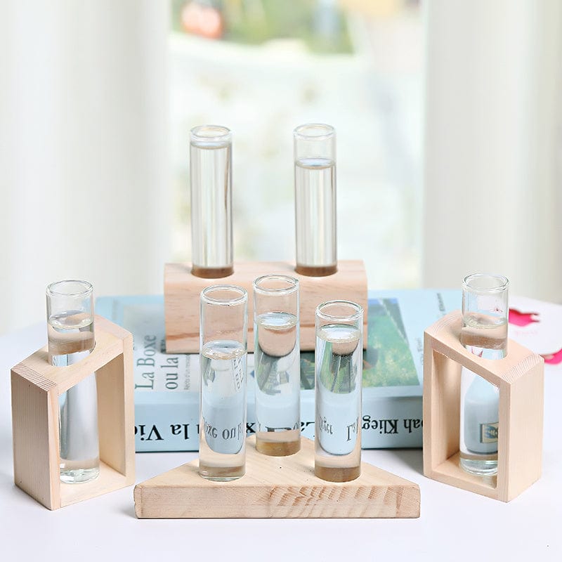 Vase en verre asymétrique – déco salon lumineux