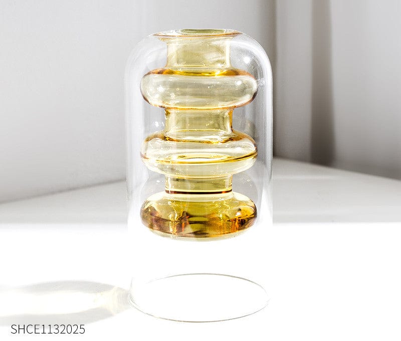Vase en verre – style contemporain