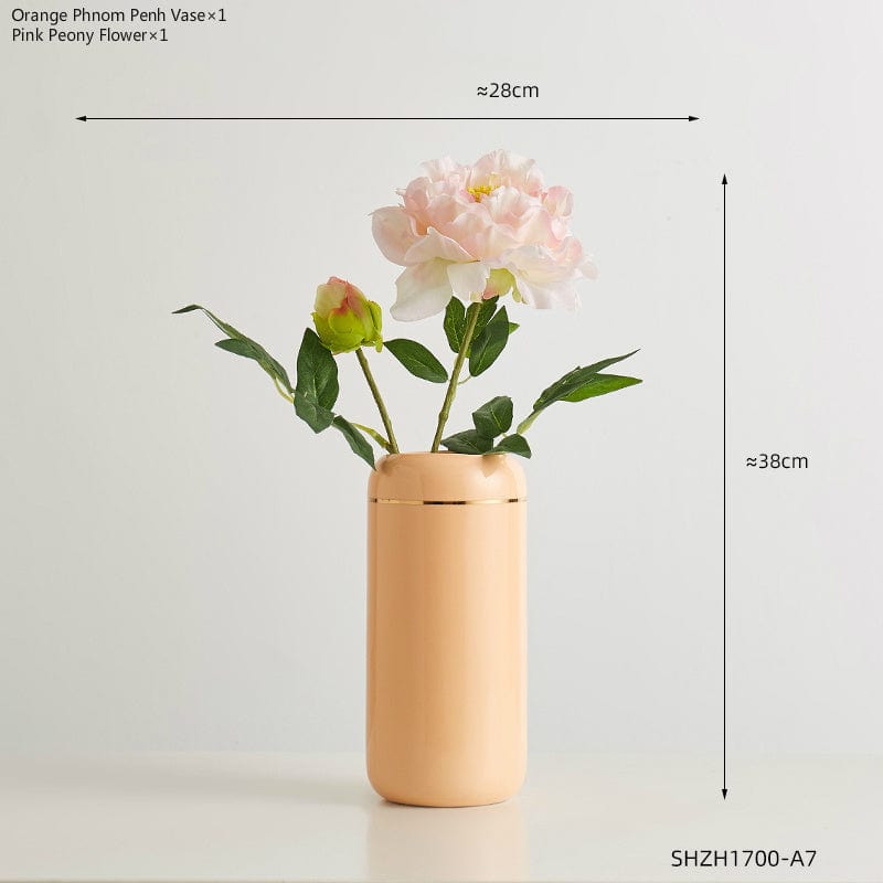 Vase en céramique design – Touche lumineuse pour intérieur chic