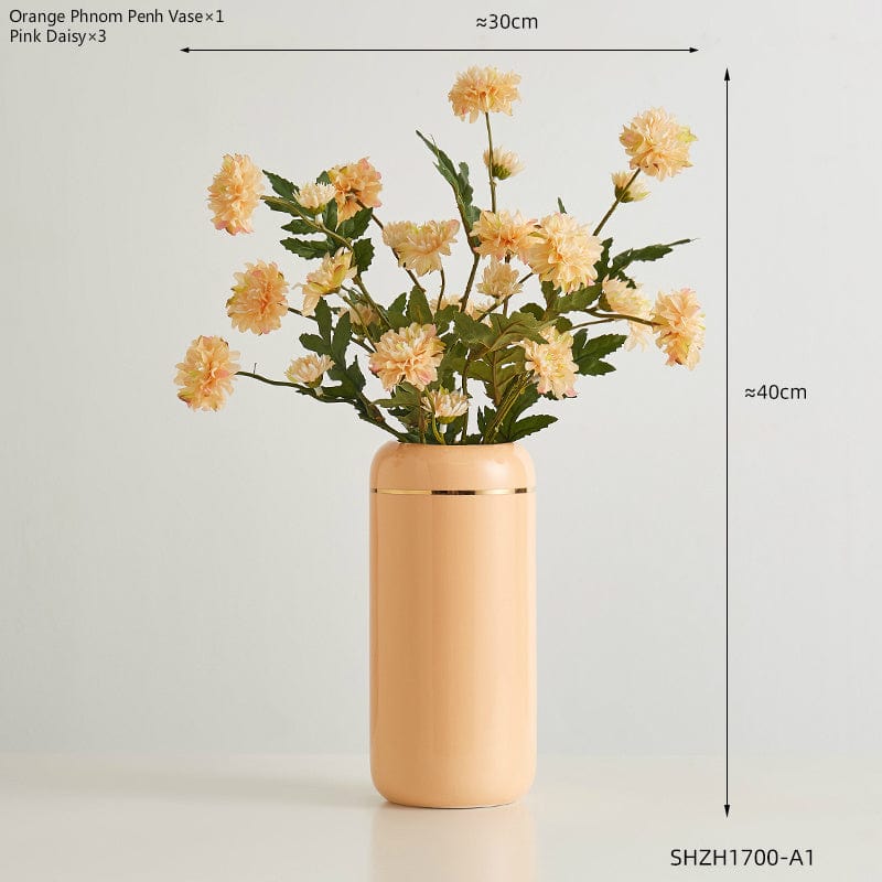 Vase en céramique design – Touche lumineuse pour intérieur chic