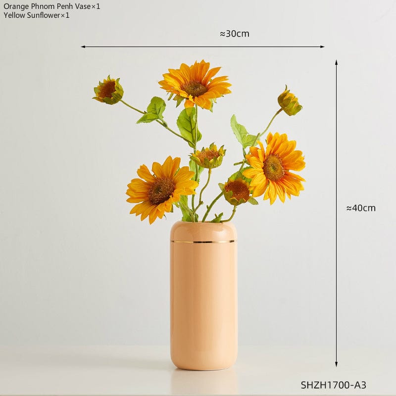 Vase en céramique design – Touche lumineuse pour intérieur chic