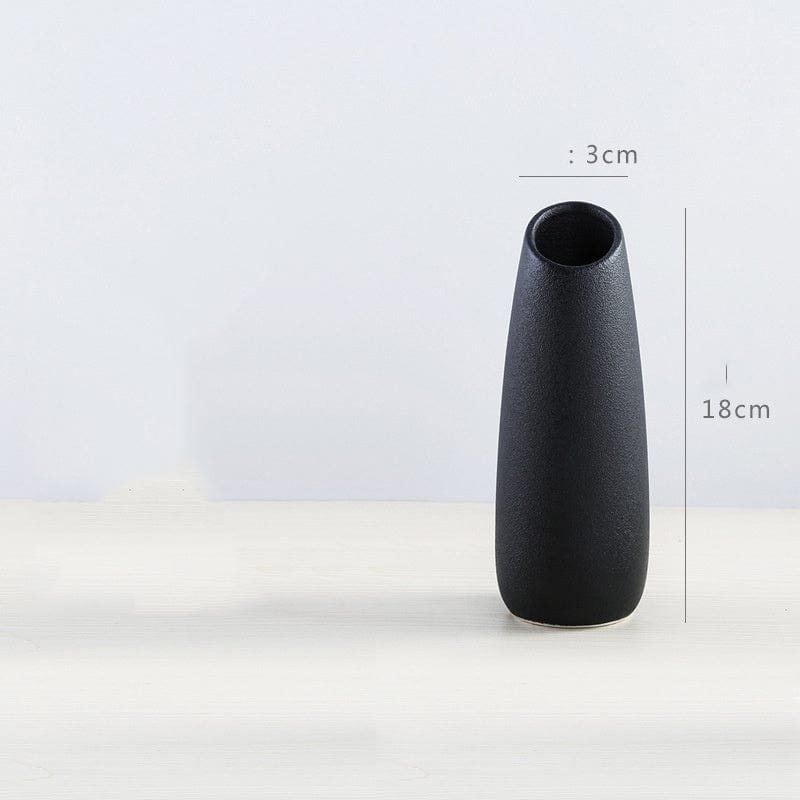 Vase en céramique ondulée – Élégance moderne pour intérieur design
