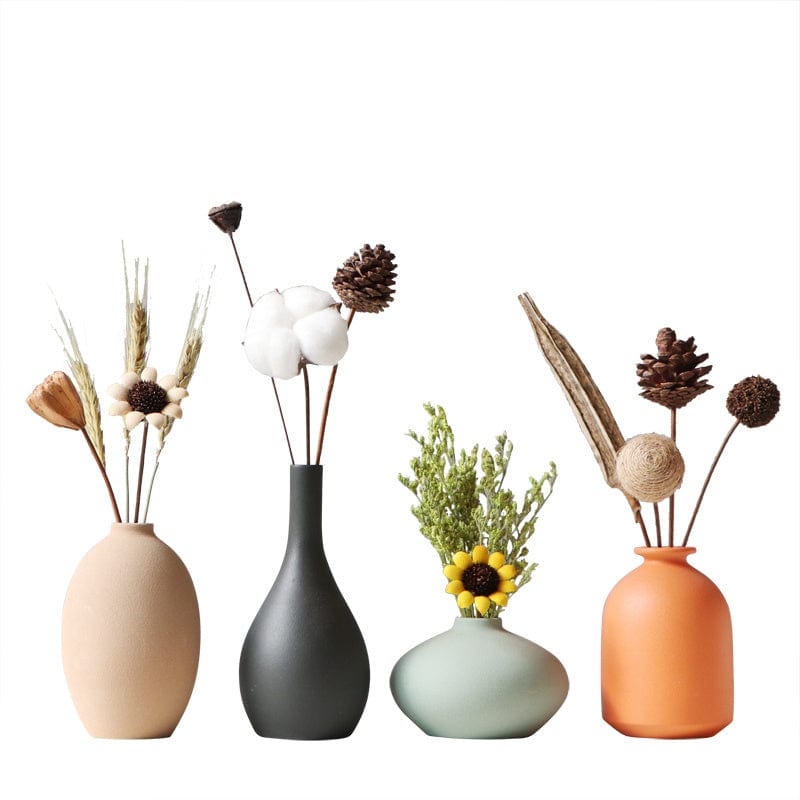 vase en céramique moderne – décoration colorée