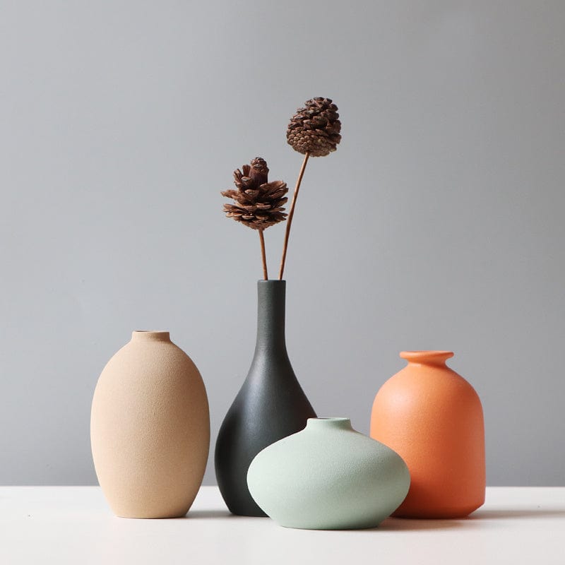 vase en céramique moderne – décoration colorée