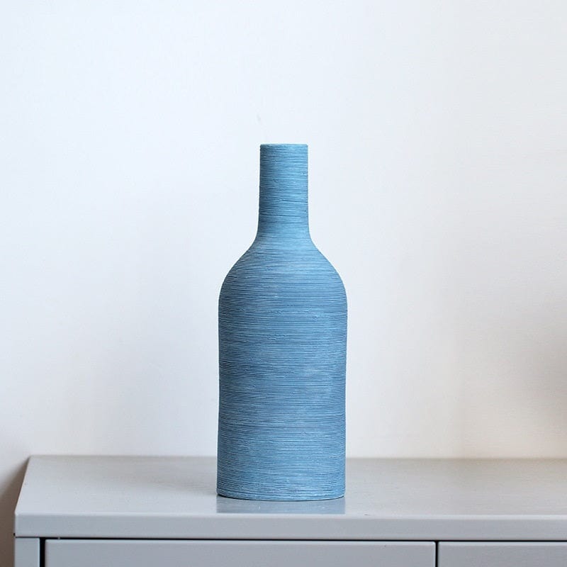 Vase céramique mat coloré – Élégance artisanale pour intérieur inspiré