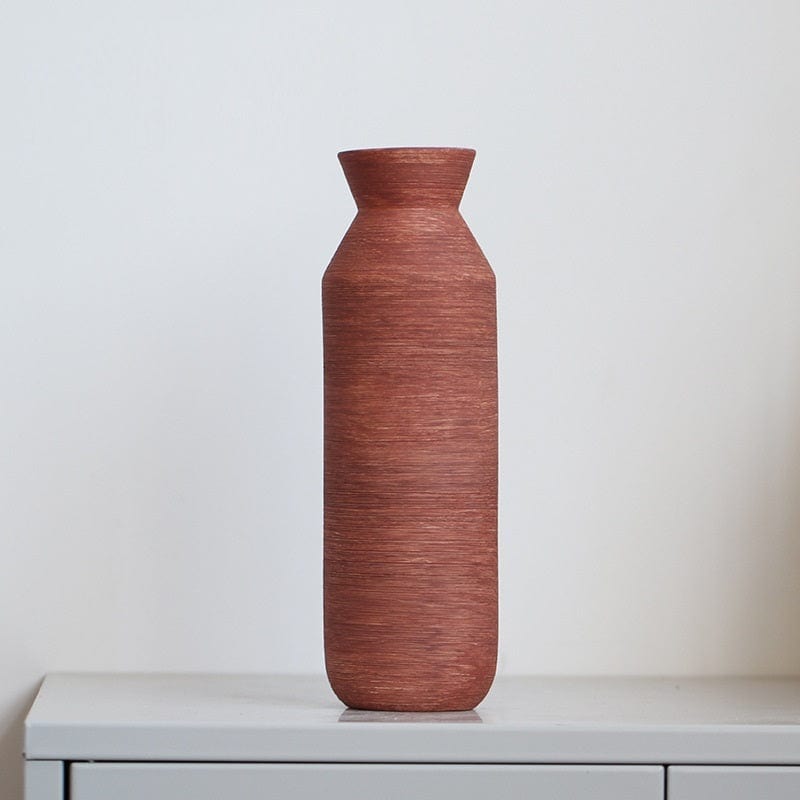 Vase céramique mat coloré – Élégance artisanale pour intérieur inspiré