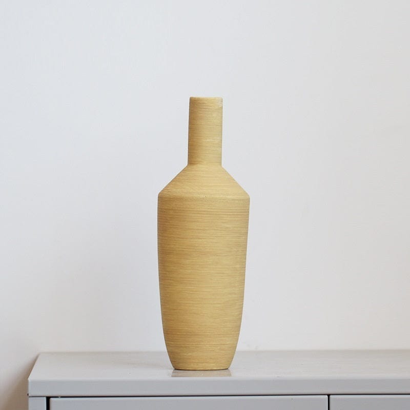 Vase céramique mat coloré – Élégance artisanale pour intérieur inspiré