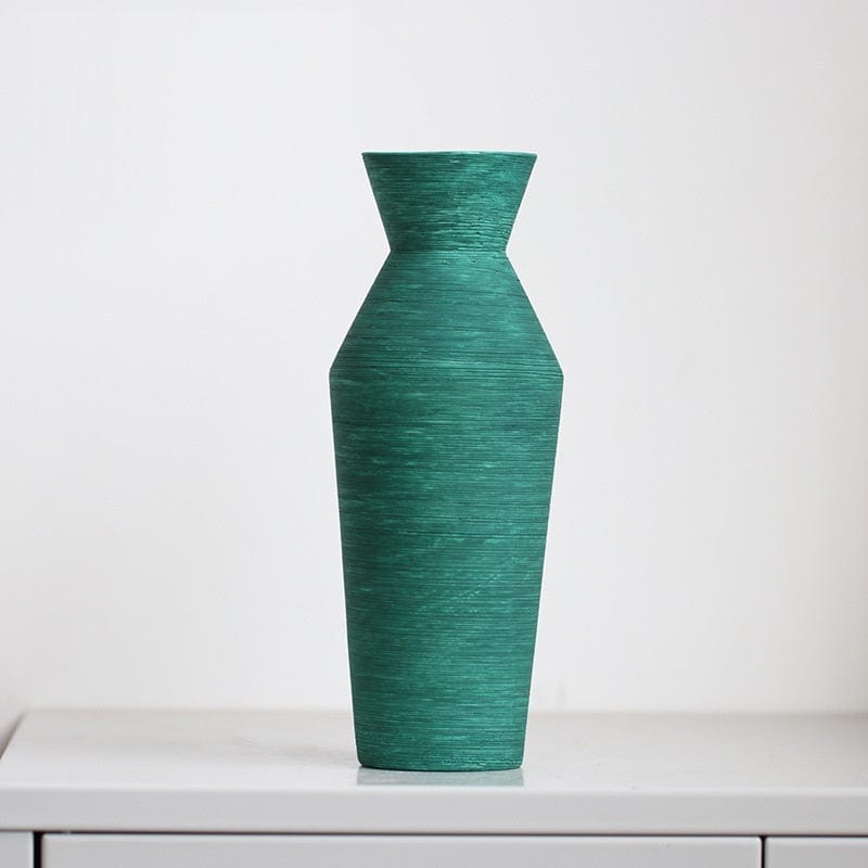Vase céramique mat coloré – Élégance artisanale pour intérieur inspiré