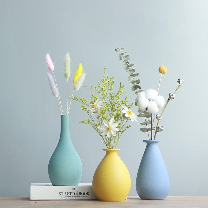 Vase céramique coloré – Apportez une touche joyeuse à votre décoration