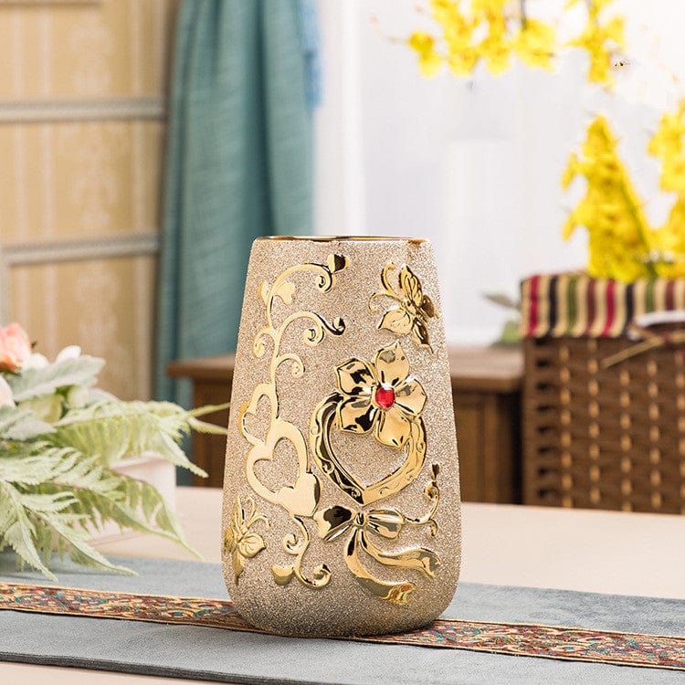 Vase en céramique haut – charme vintage