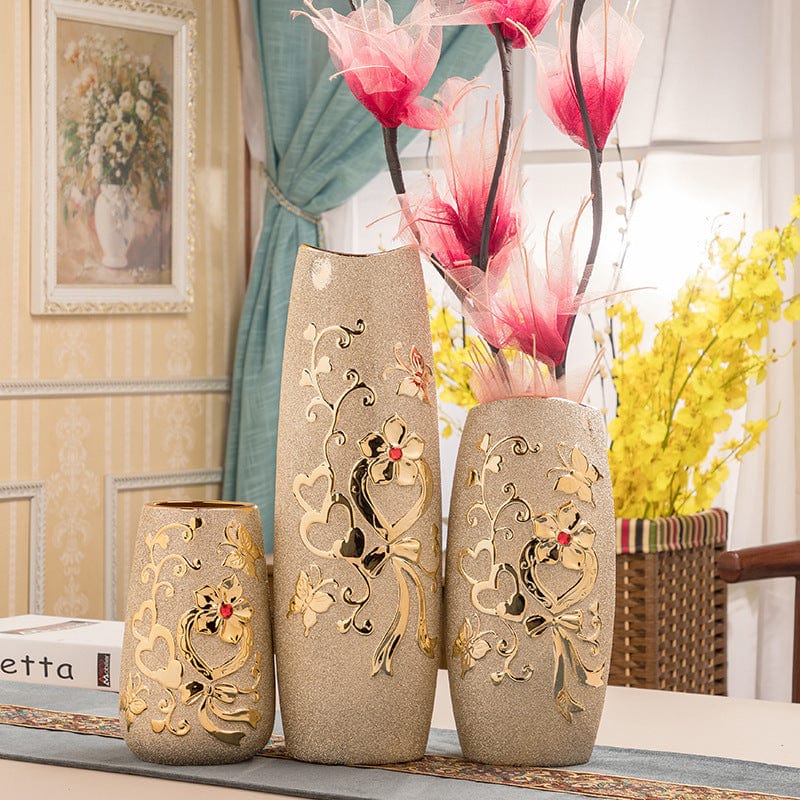 Vase en céramique haut – charme vintage