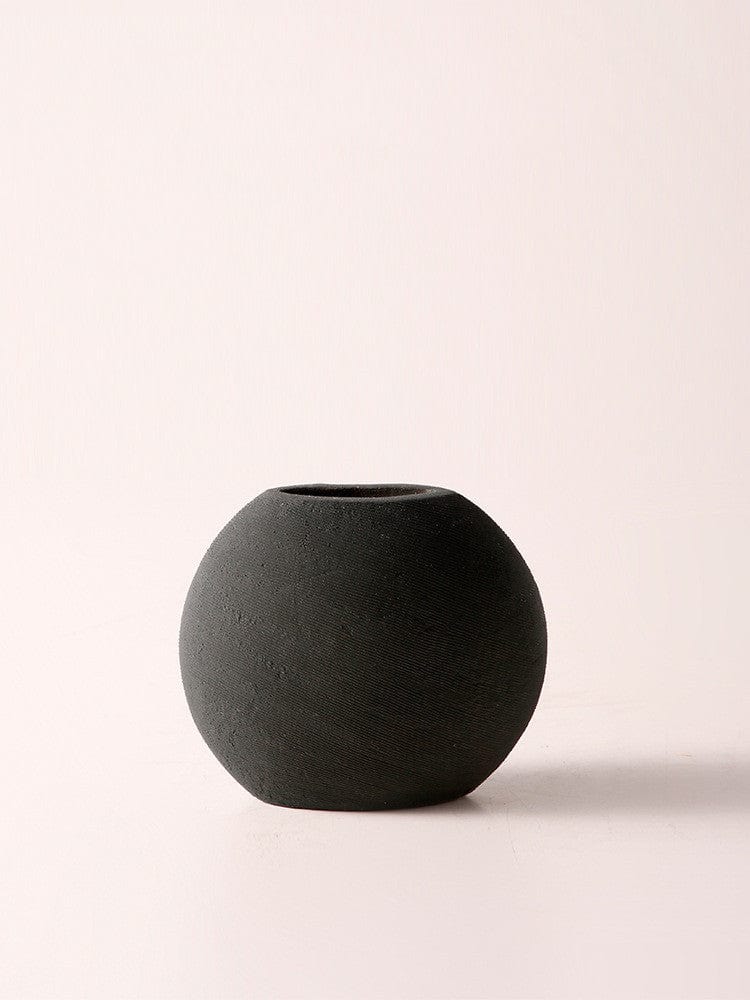 Vase céramique marron mat – Élégance brute pour un intérieur vibrant
