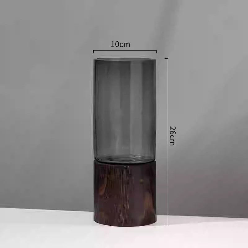 Vase en verre – touche artistique