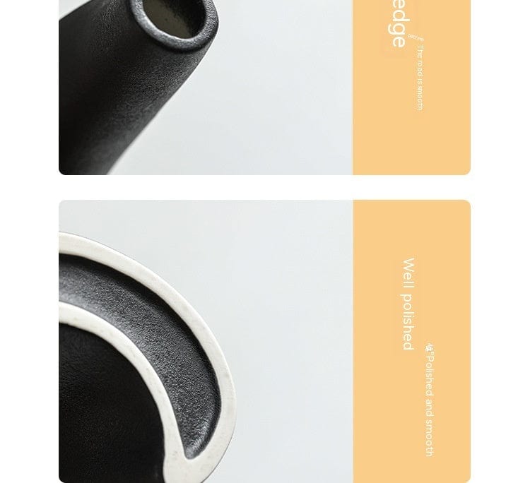 Vase céramique noir design main – Une touche d’art dans votre intérieur