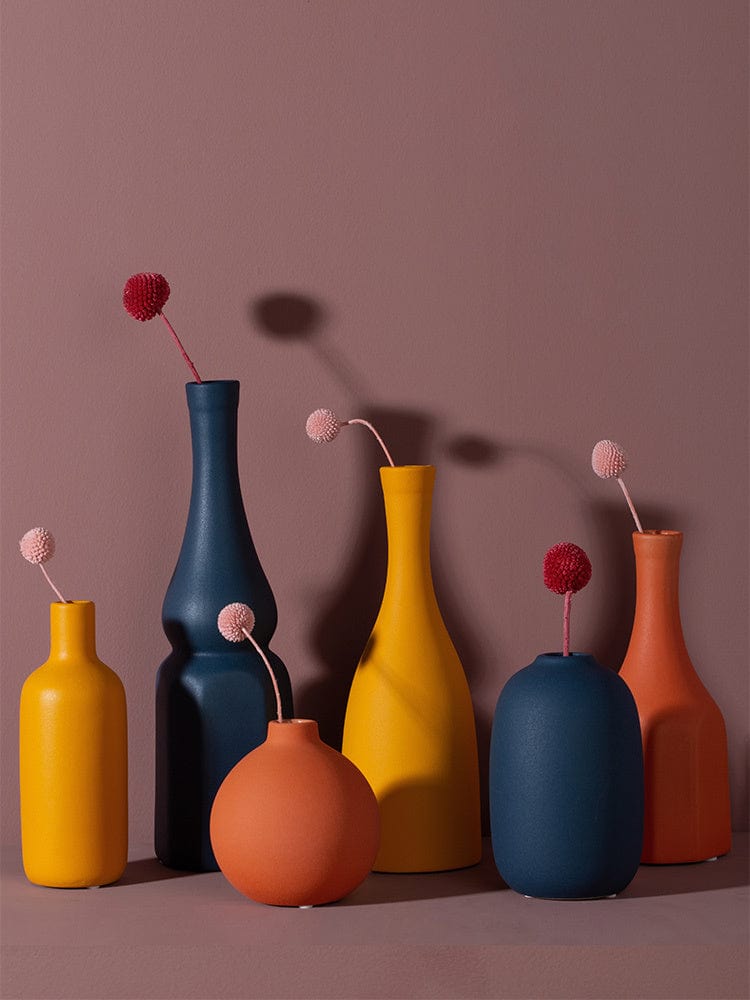 Vase céramique coloré mat – Accent moderne pour sublimer vos émotions