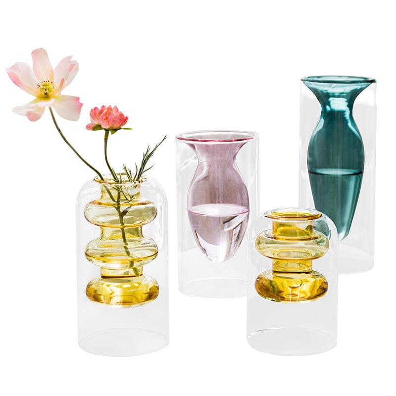 Vase en verre – style contemporain