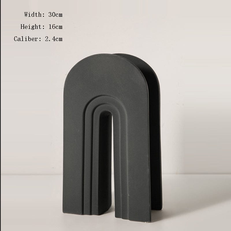 Vase en poterie design – déco salon lumineux