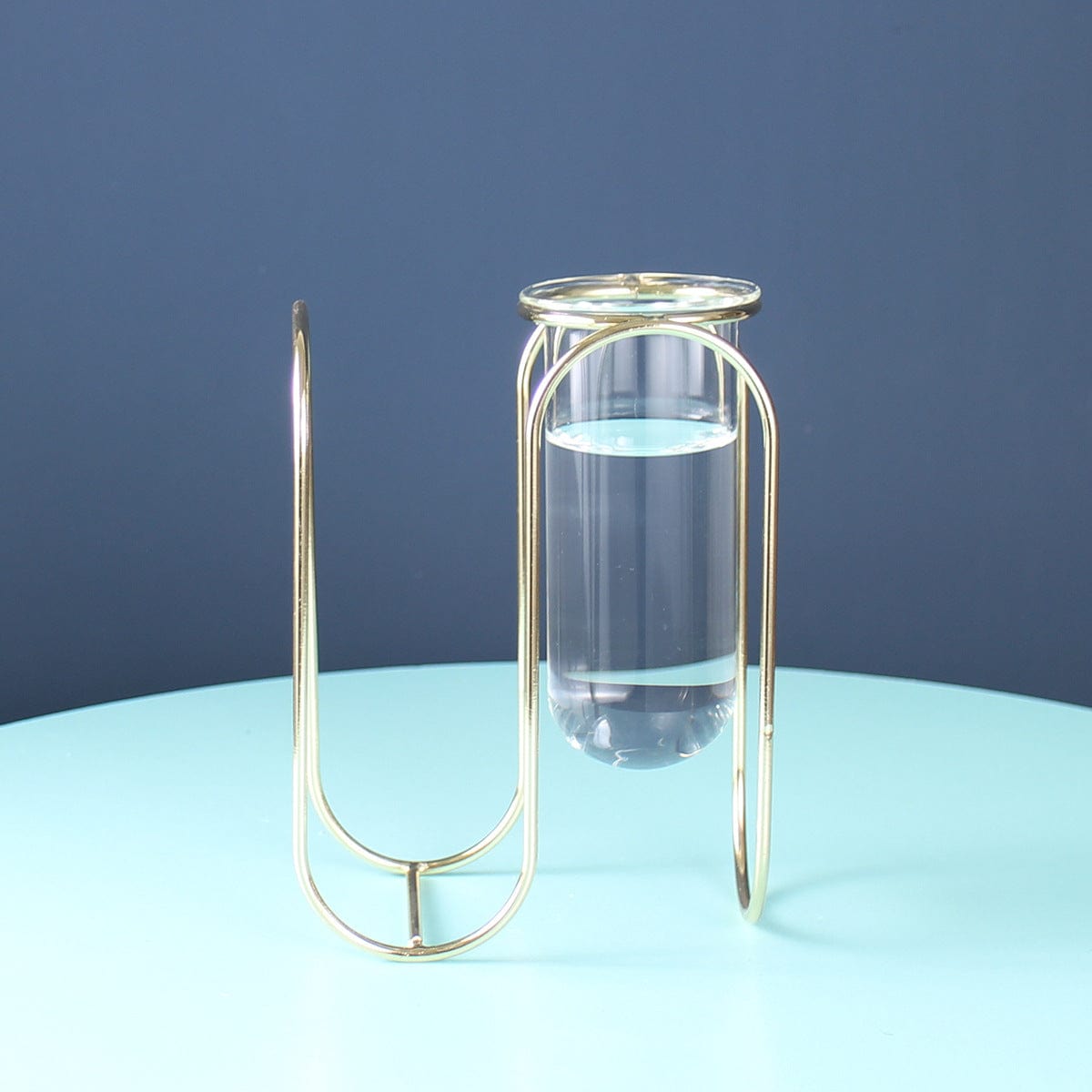 Vase en verre ocre – ambiance zen