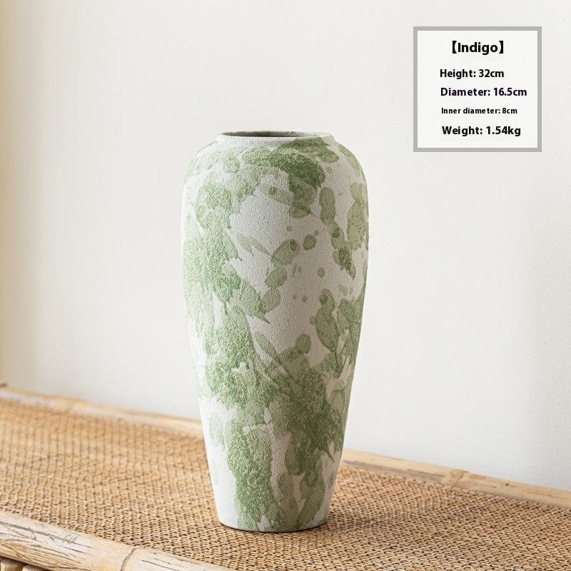 Vase haut coloré en céramique - Élégance pour déco sublime