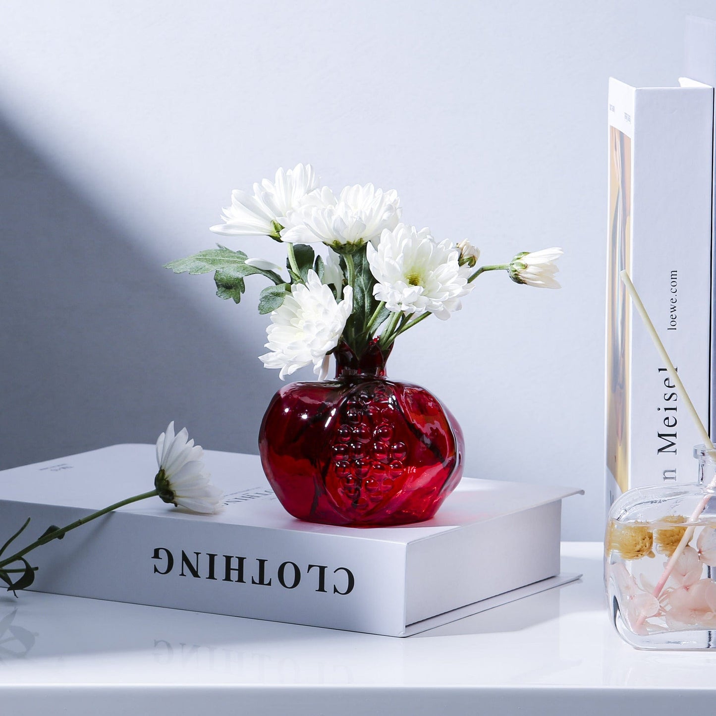 Vase en verre – élégance minimaliste