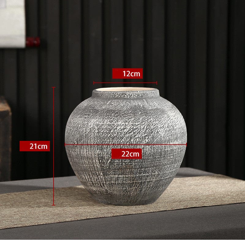 vase moderne rond – touche artistique