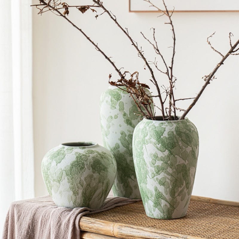 Vase haut coloré en céramique - Élégance pour déco sublime