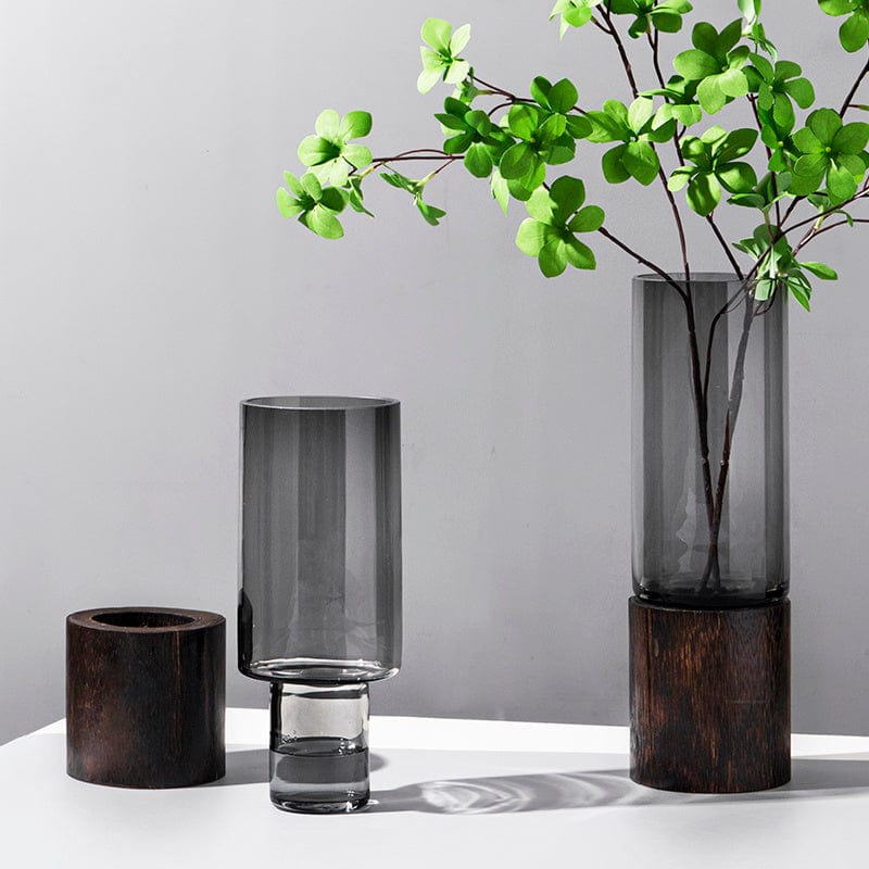 Vase en verre – touche artistique