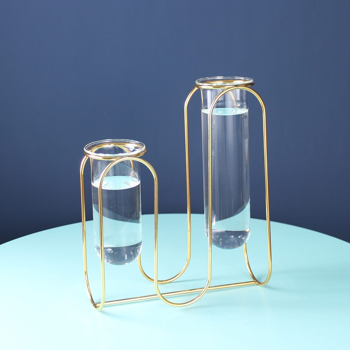 Vase en verre ocre – ambiance zen