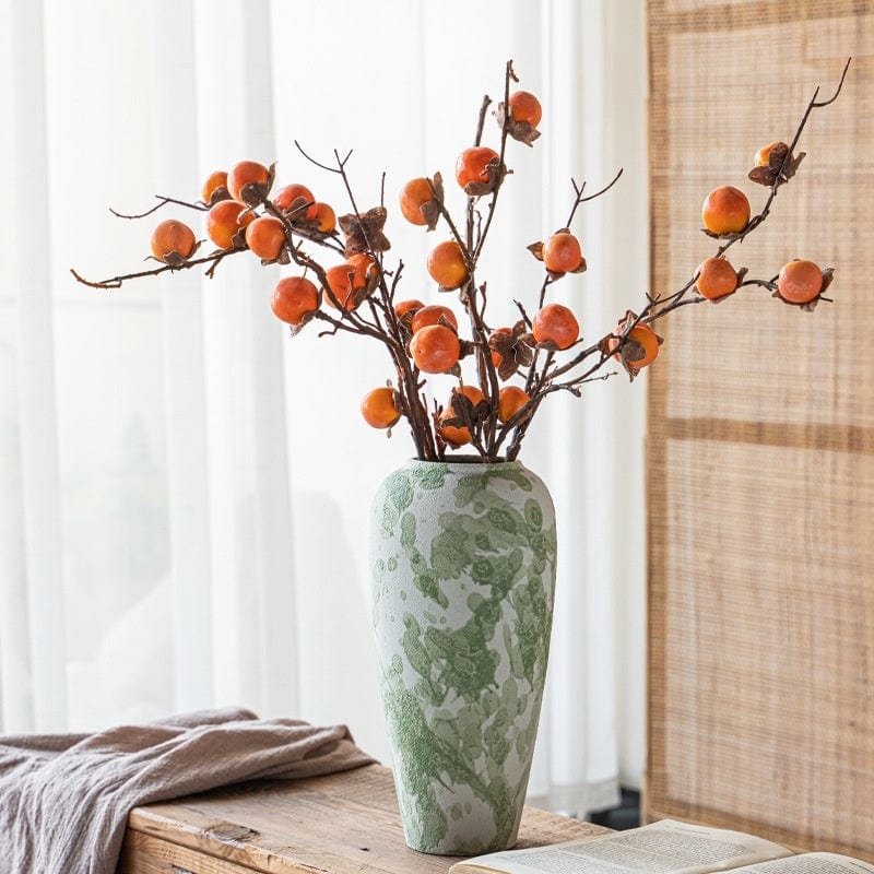 Vase haut coloré en céramique - Élégance pour déco sublime