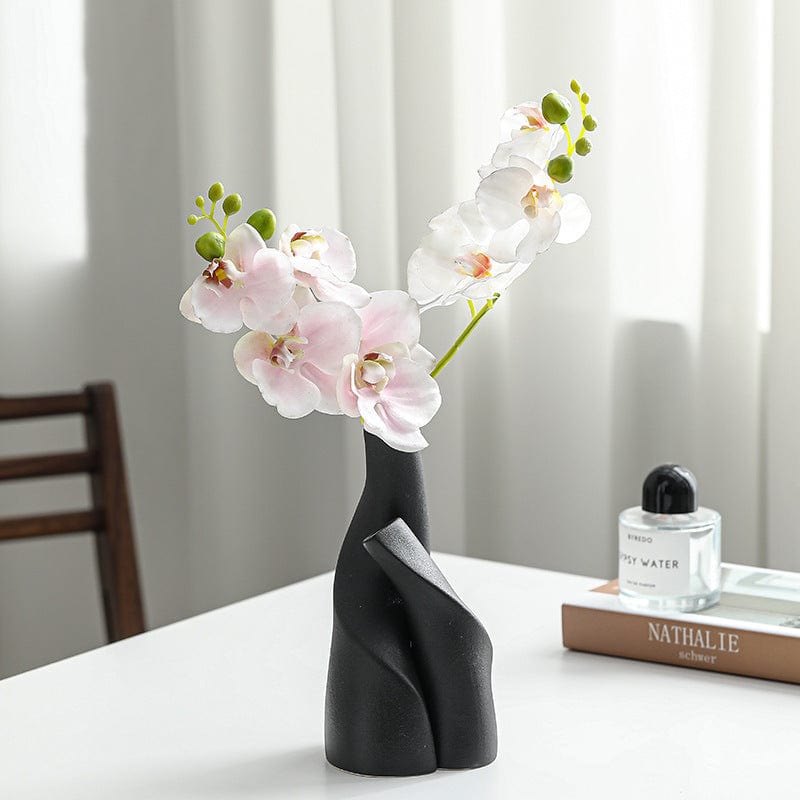 Vase céramique noir design main – Une touche d’art dans votre intérieur