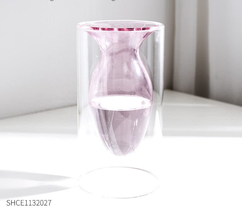 Vase en verre – style contemporain