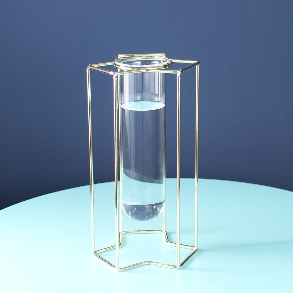 Vase en verre ocre – ambiance zen