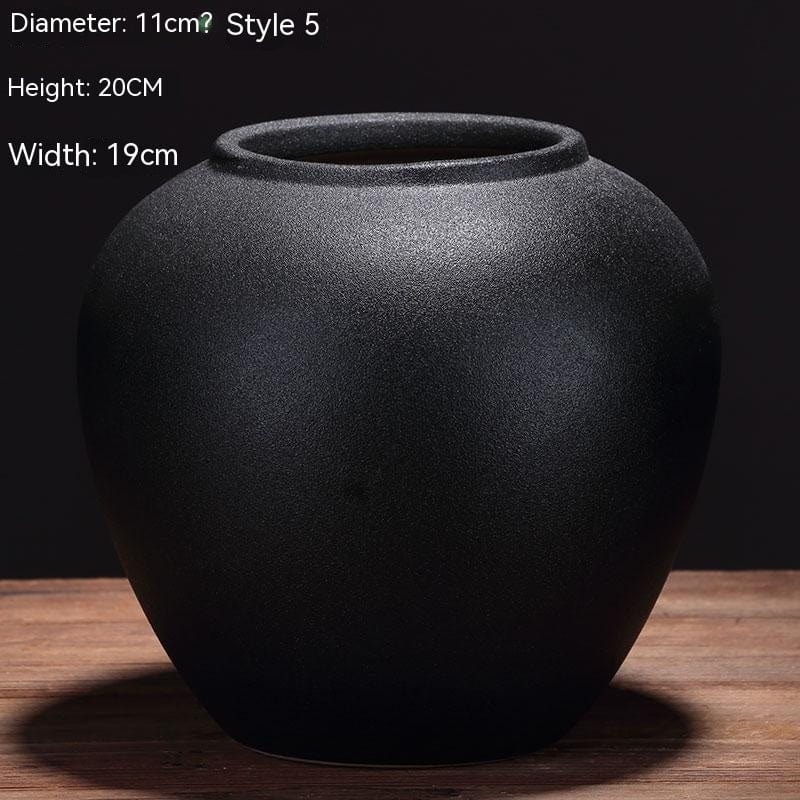 vase moderne beige – style contemporain