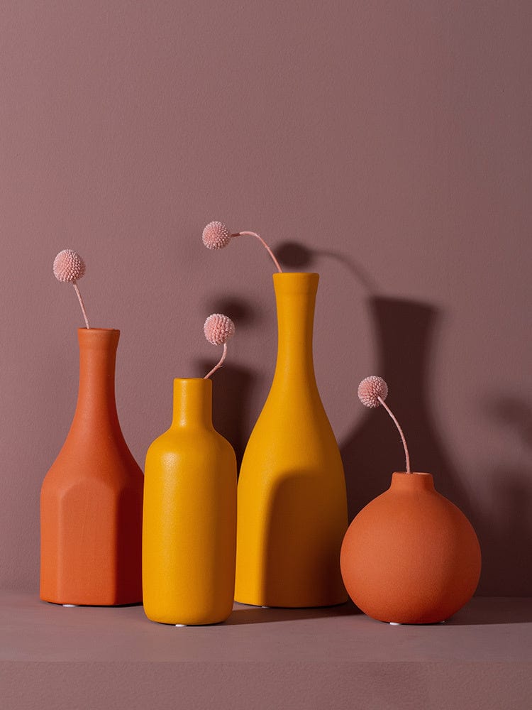 Vase céramique coloré mat – Accent moderne pour sublimer vos émotions