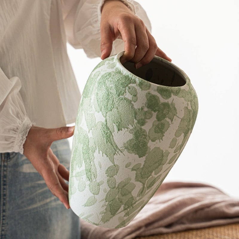 Vase haut coloré en céramique - Élégance pour déco sublime