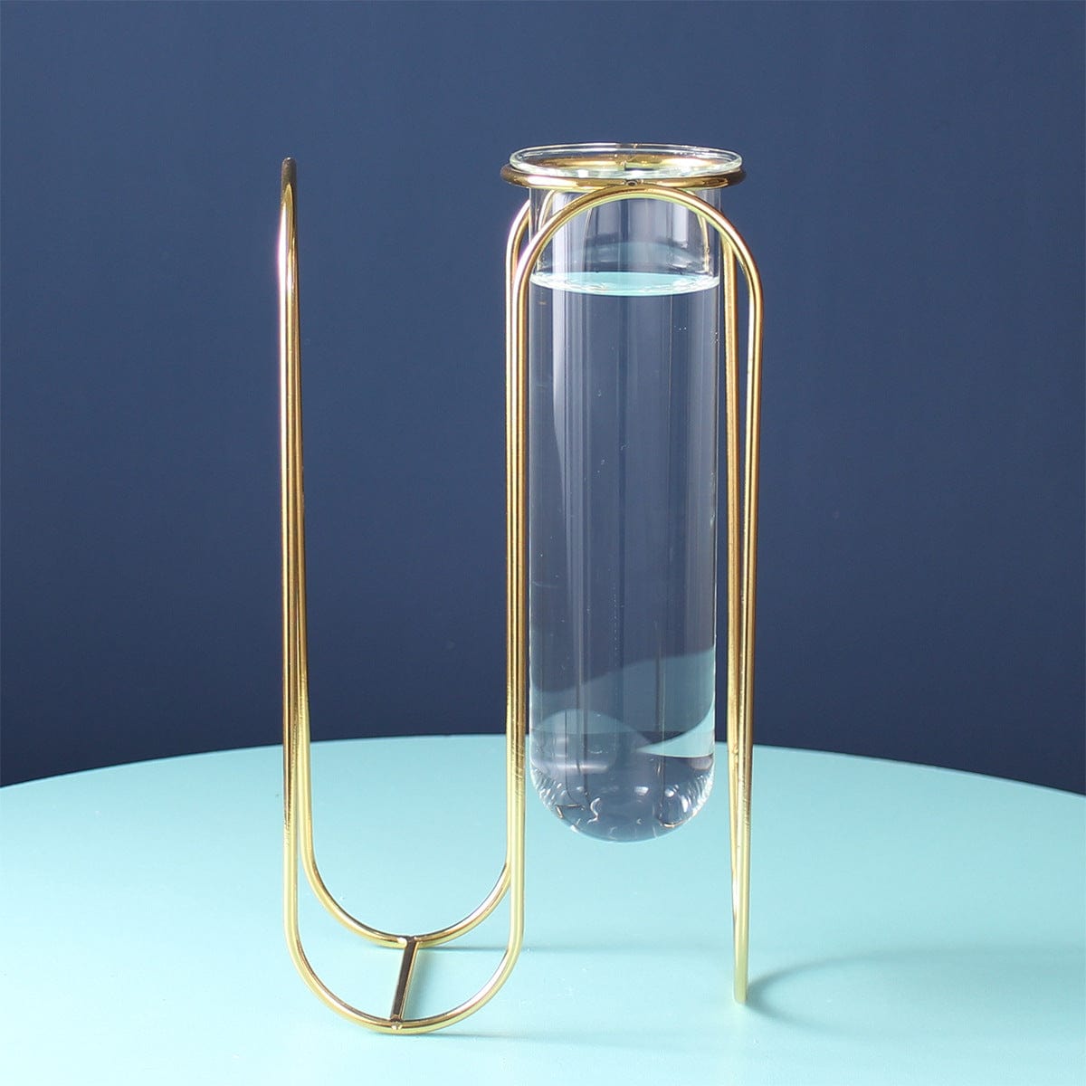 Vase en verre ocre – ambiance zen