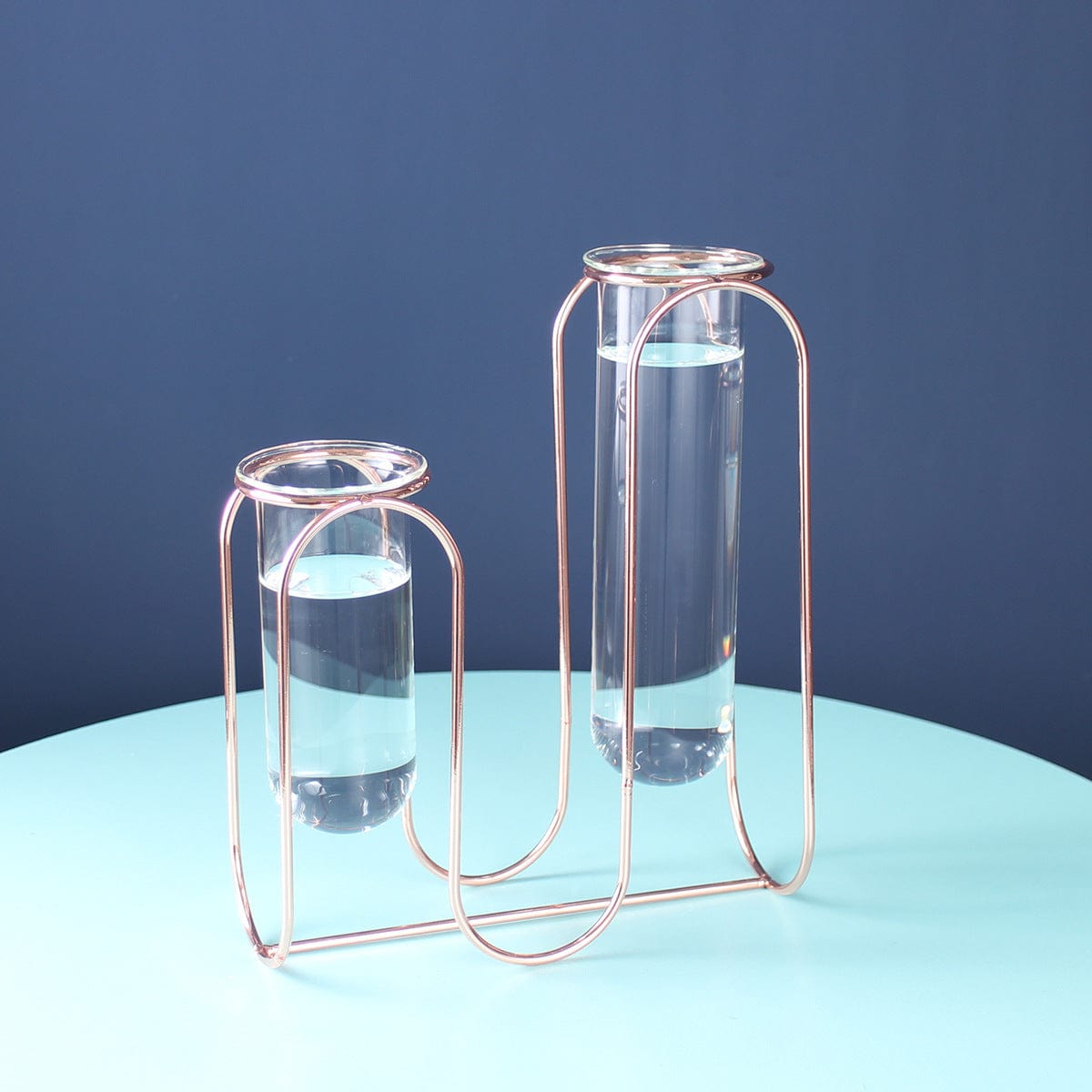 Vase en verre ocre – ambiance zen