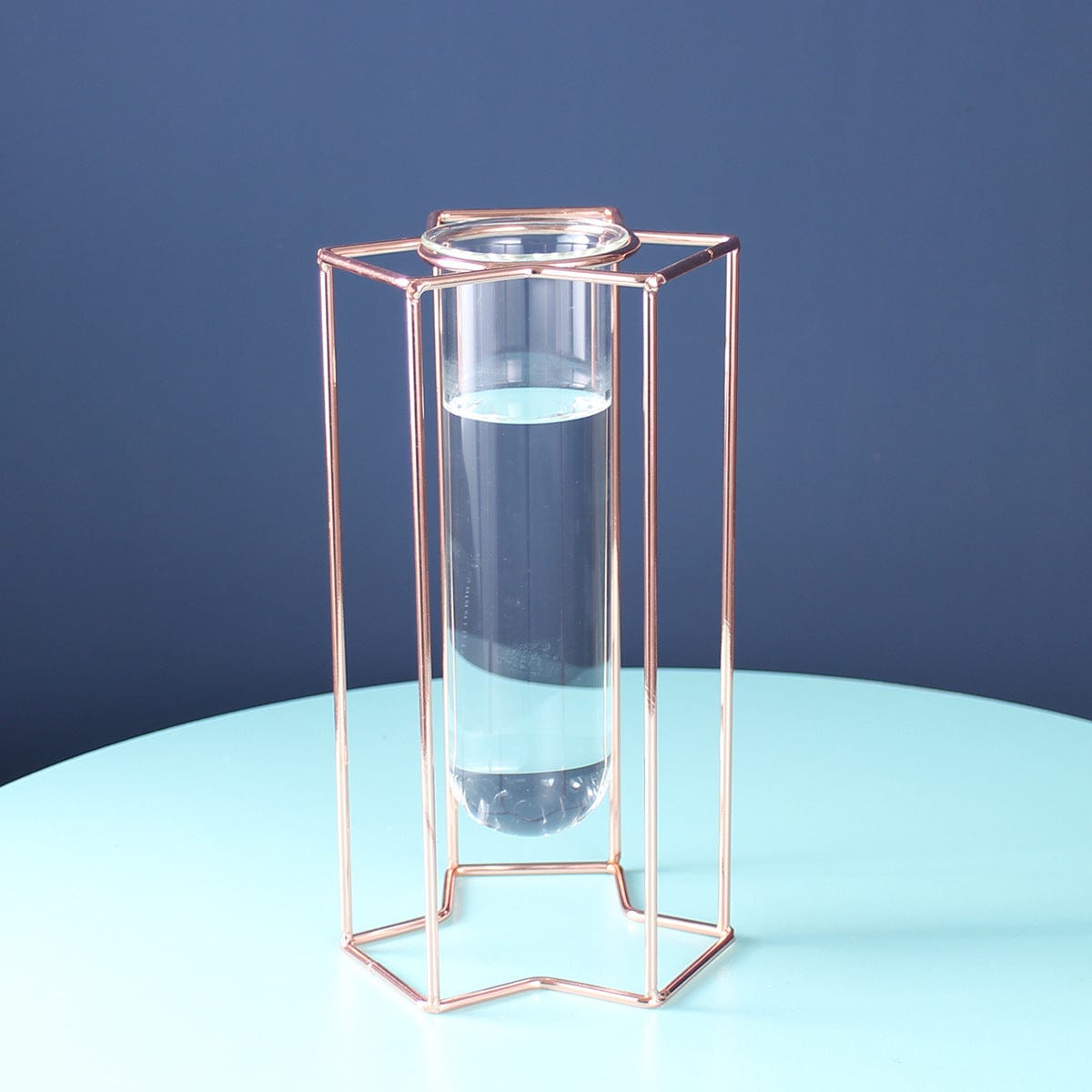 Vase en verre ocre – ambiance zen