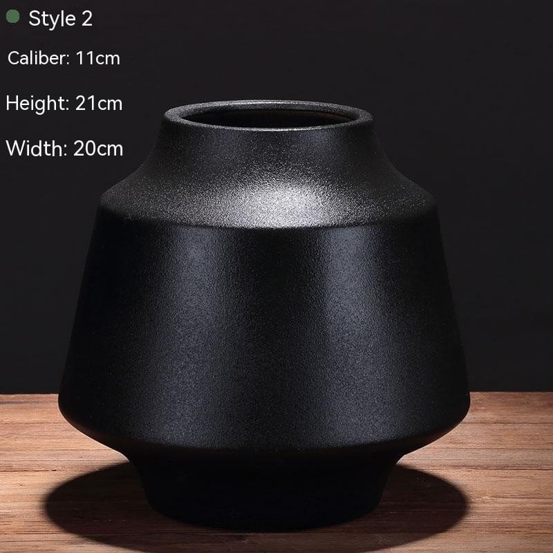 vase moderne beige – style contemporain