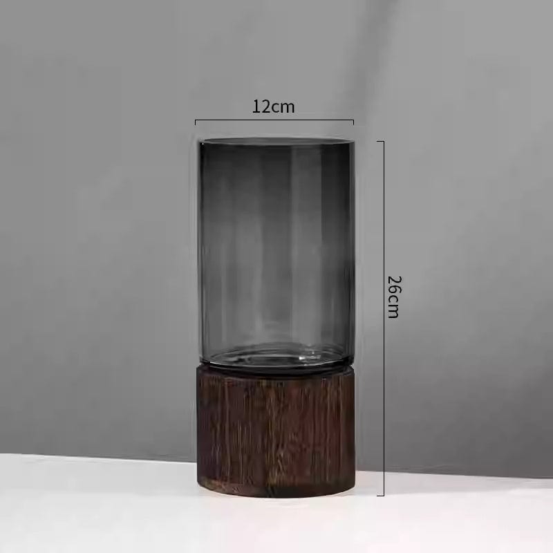 Vase en verre – touche artistique