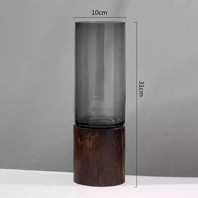 Vase en verre – touche artistique