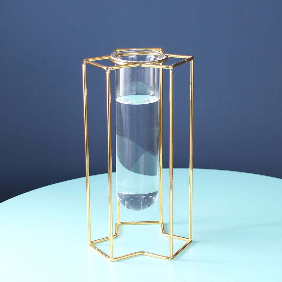 Vase en verre ocre – ambiance zen