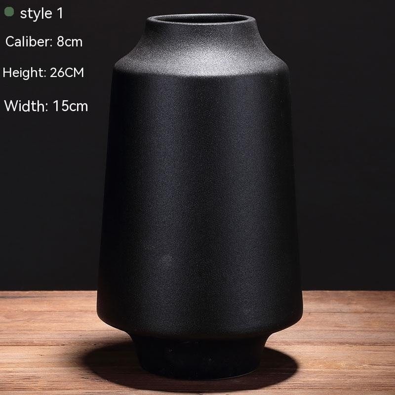 vase moderne beige – style contemporain