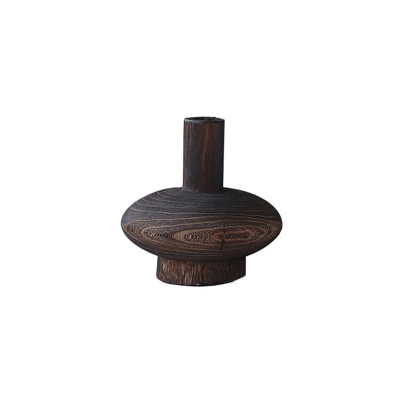 vase en bois moderne – élégance minimaliste