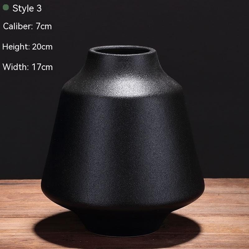 vase moderne beige – style contemporain