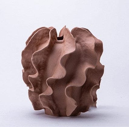 ElegantVase vase 35×35×35cm Vase céramique design organique