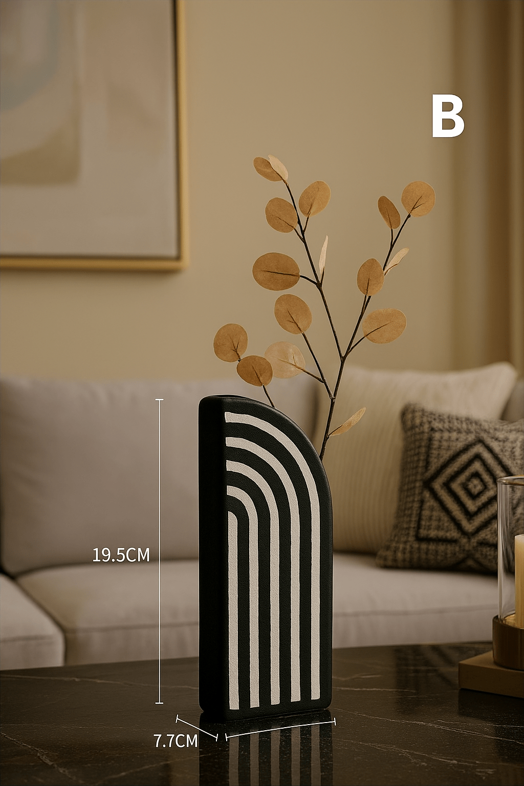 ElegantVase vase B Vase céramique minimaliste