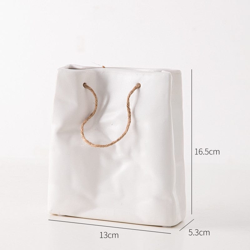 ElegantVase vase Blanc Format Standard Vase céramique design